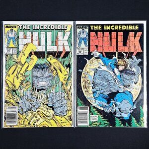 The Incredible Hulk 343 & 344 (1988)